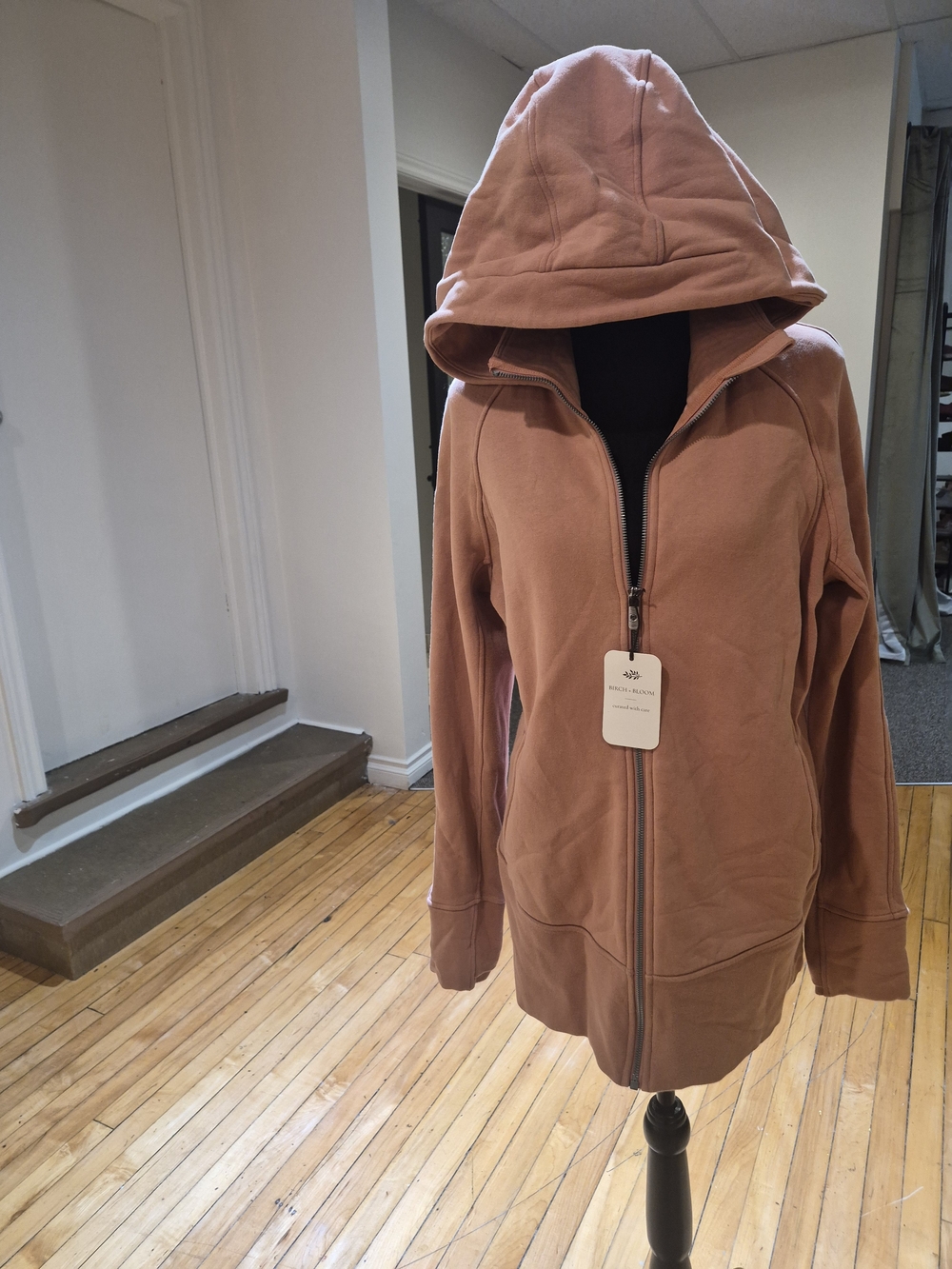 Lululemon Scuba Full Zip Size 12 In Dusty Rose